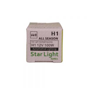 لامپ هالوژن H1 هفت رنگ سیم دار استارلایت 100W