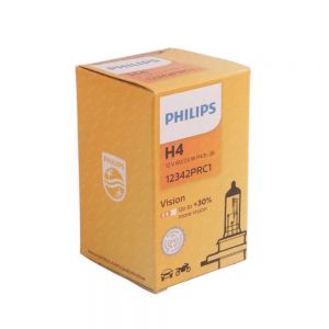 لامپ سه خار 30% افزایشی H4 60/55W فیلیپس