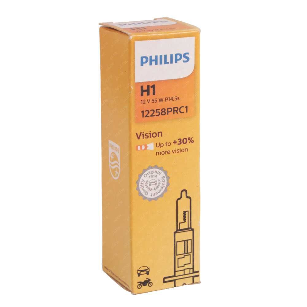 لامپ هالوژن H1 فیلیپس 30% افزایشی 55W