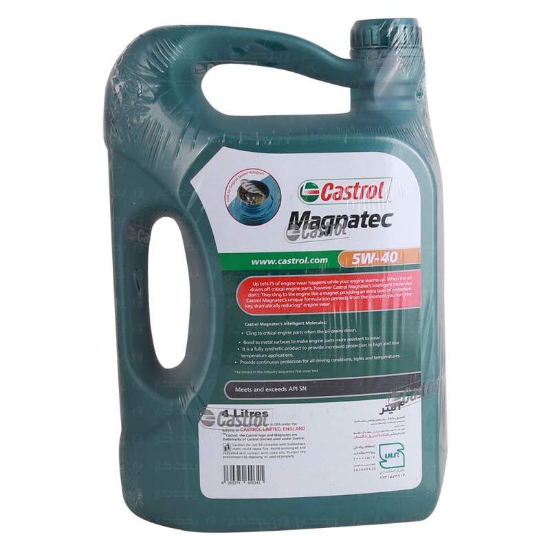 روغن موتور 5W40 کاسترول SN... 2