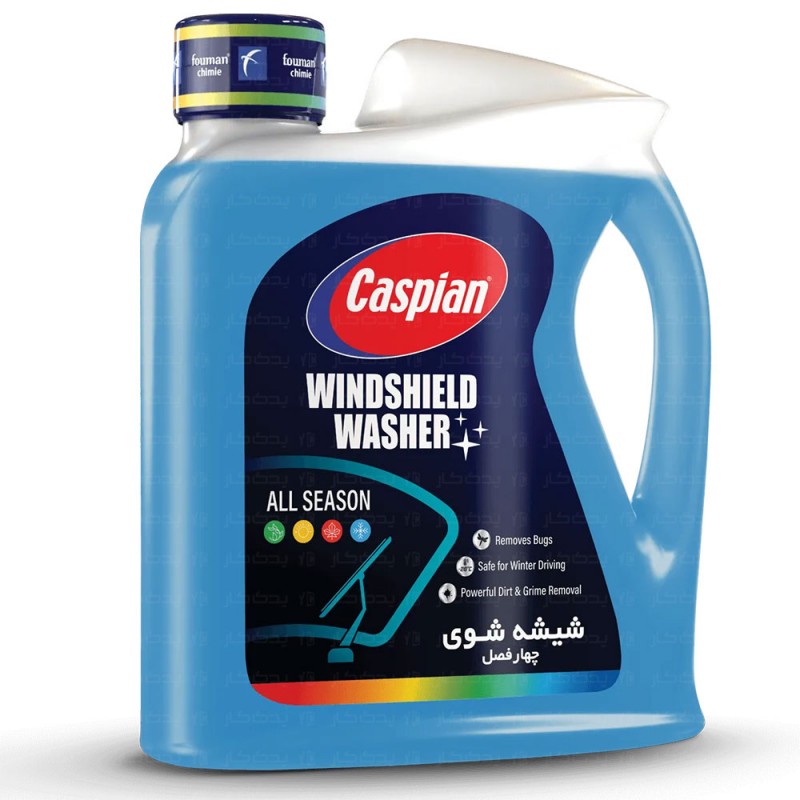 مایع شیشه شوی کاسپین حجم 4L