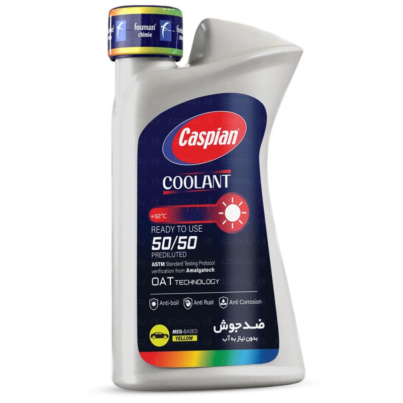 کولانت 50/50 سبز کاسپین 1L