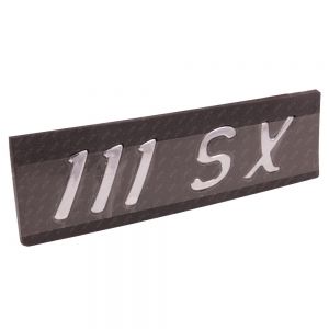 آرم نوشته صندوق عقب پراید SX 111
